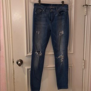 Light Wash Denim Jeans
